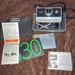 Polaroid 330 Land Camera TESTED & WORKING!